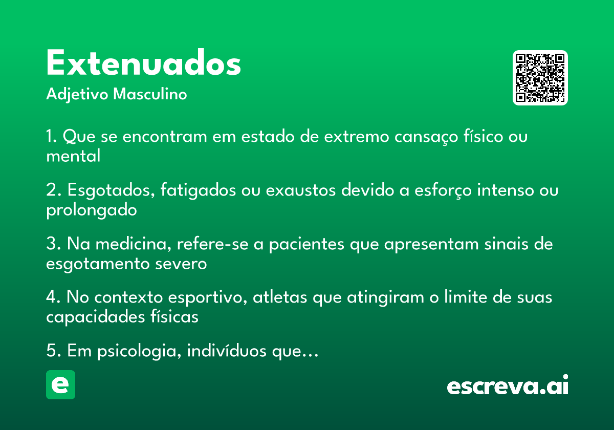 extenuados