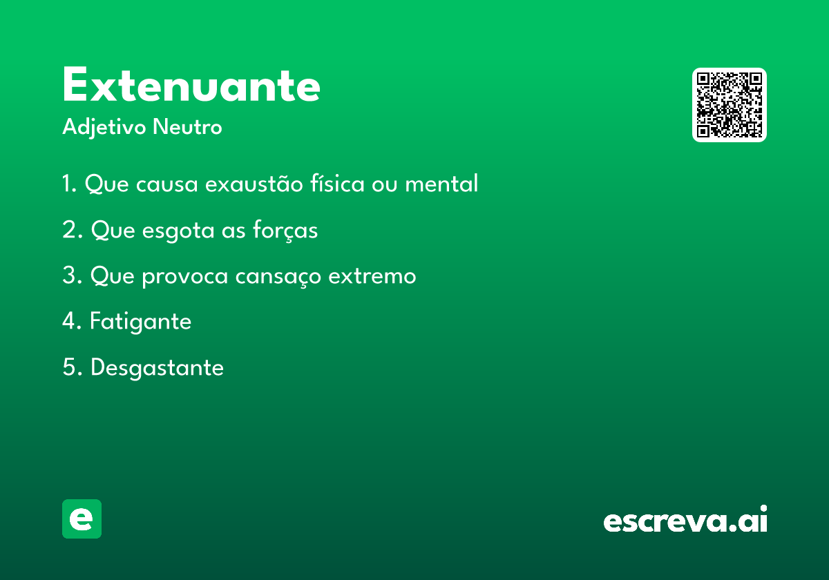 extenuante