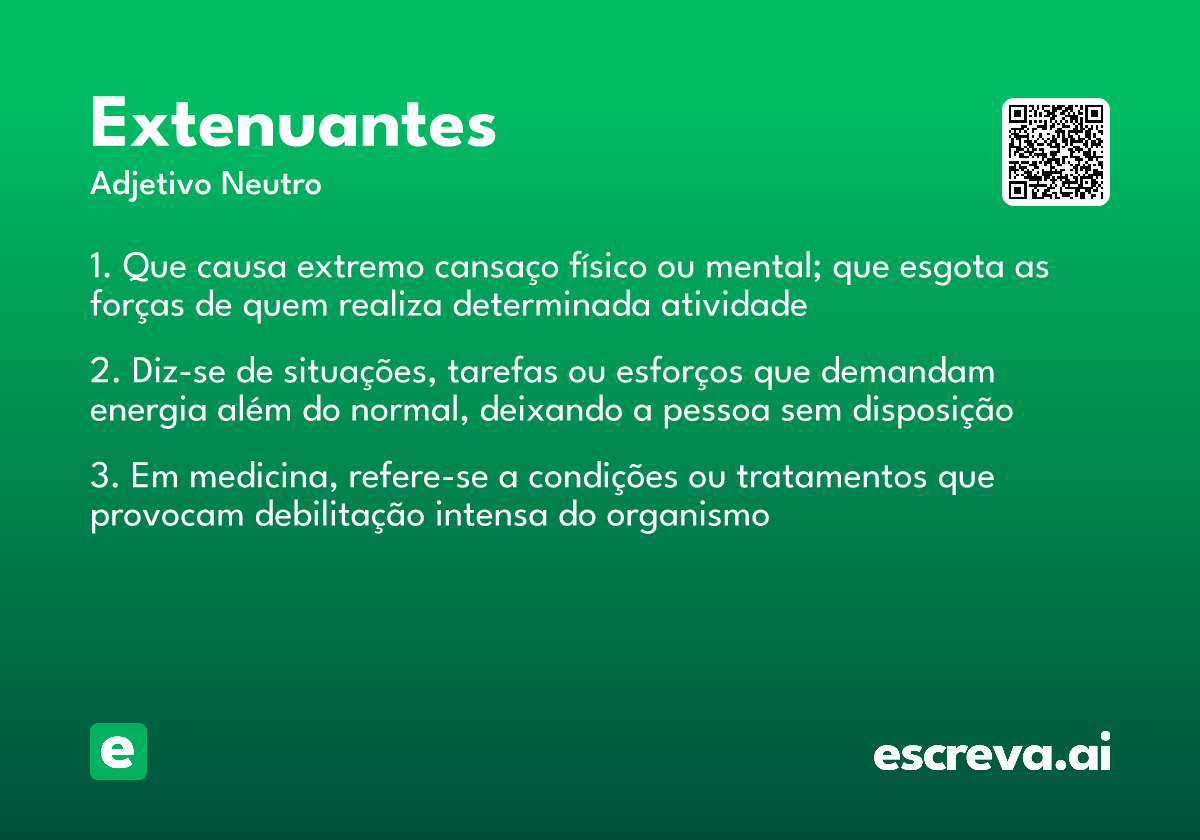extenuantes
