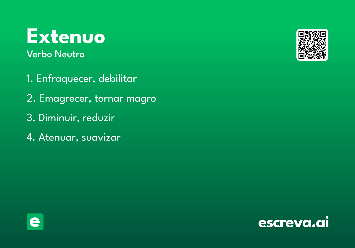 extenuo