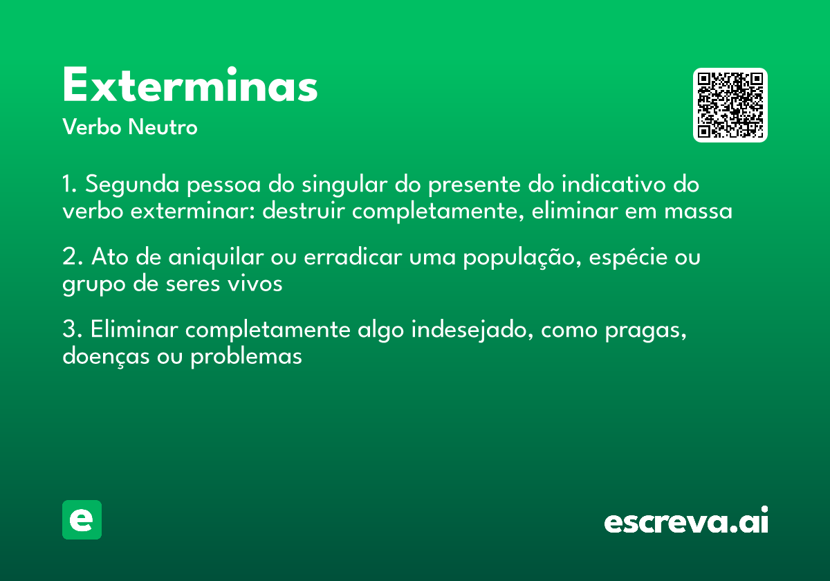 exterminas