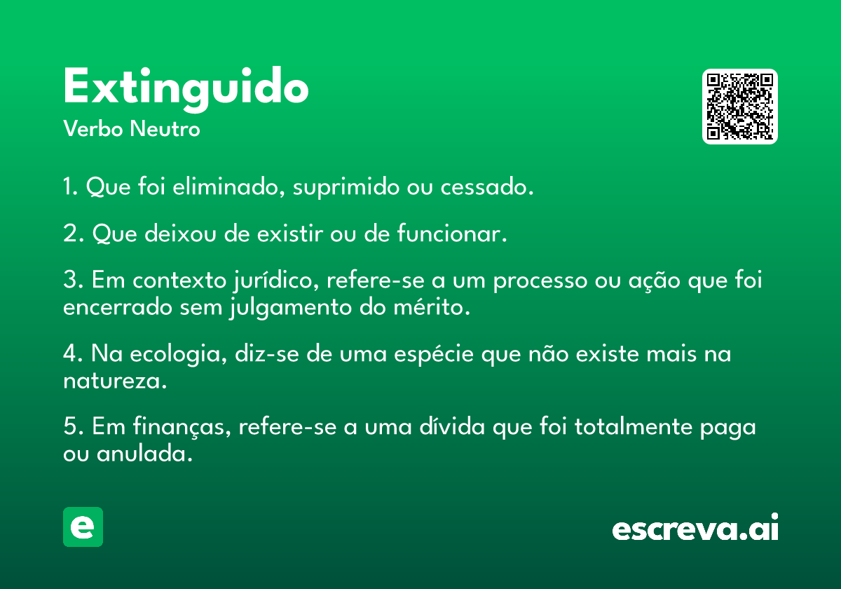 extinguido