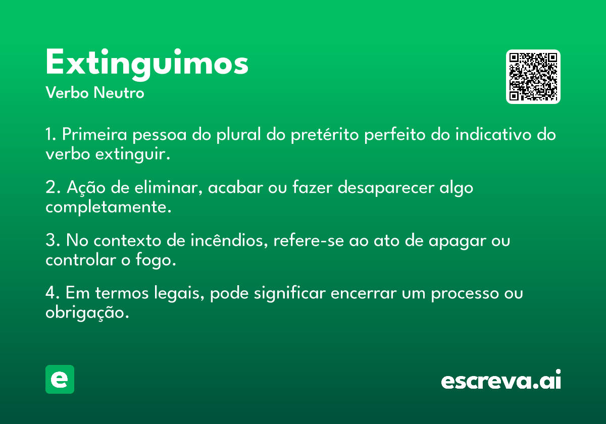 extinguimos