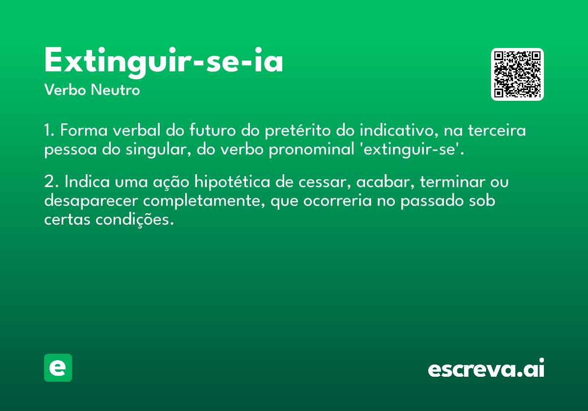 extinguir-se-ia