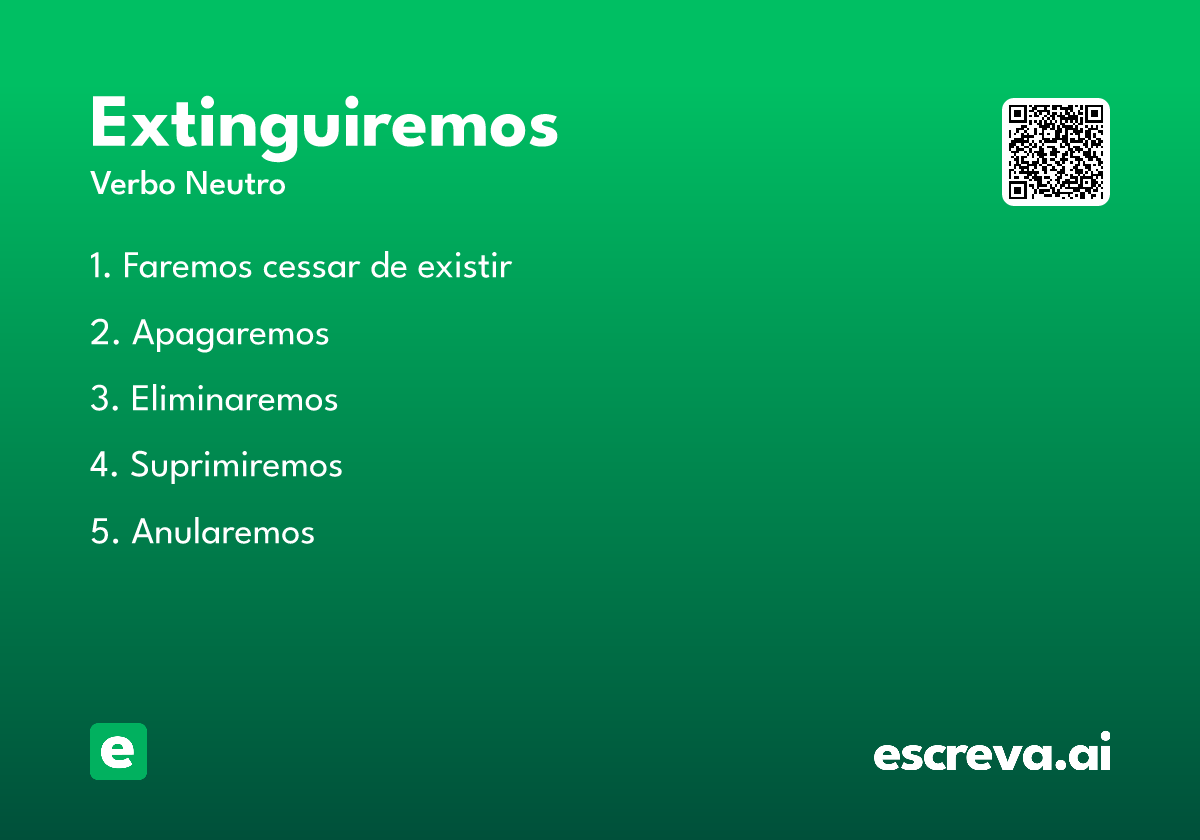 extinguiremos