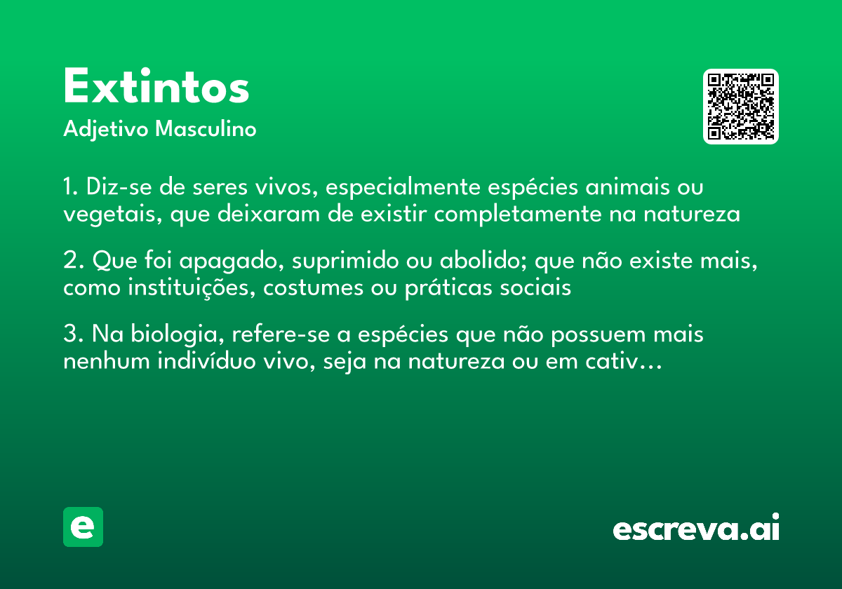 extintos