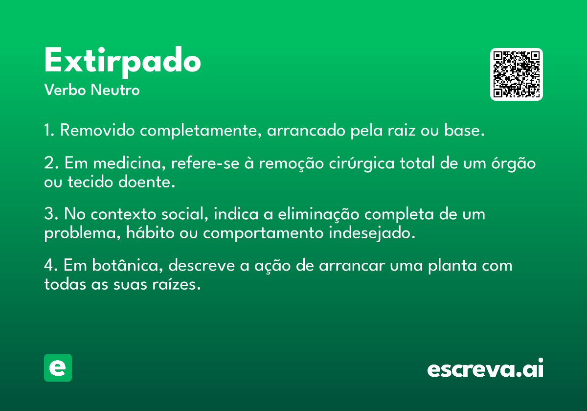 extirpado