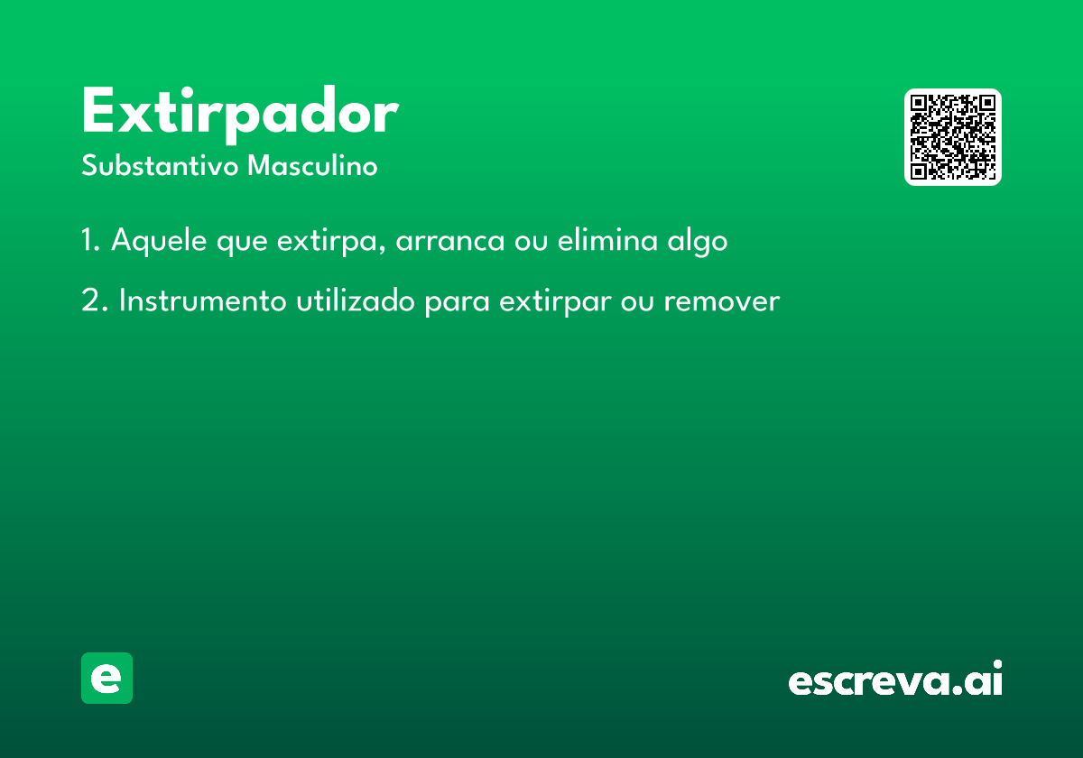 extirpador