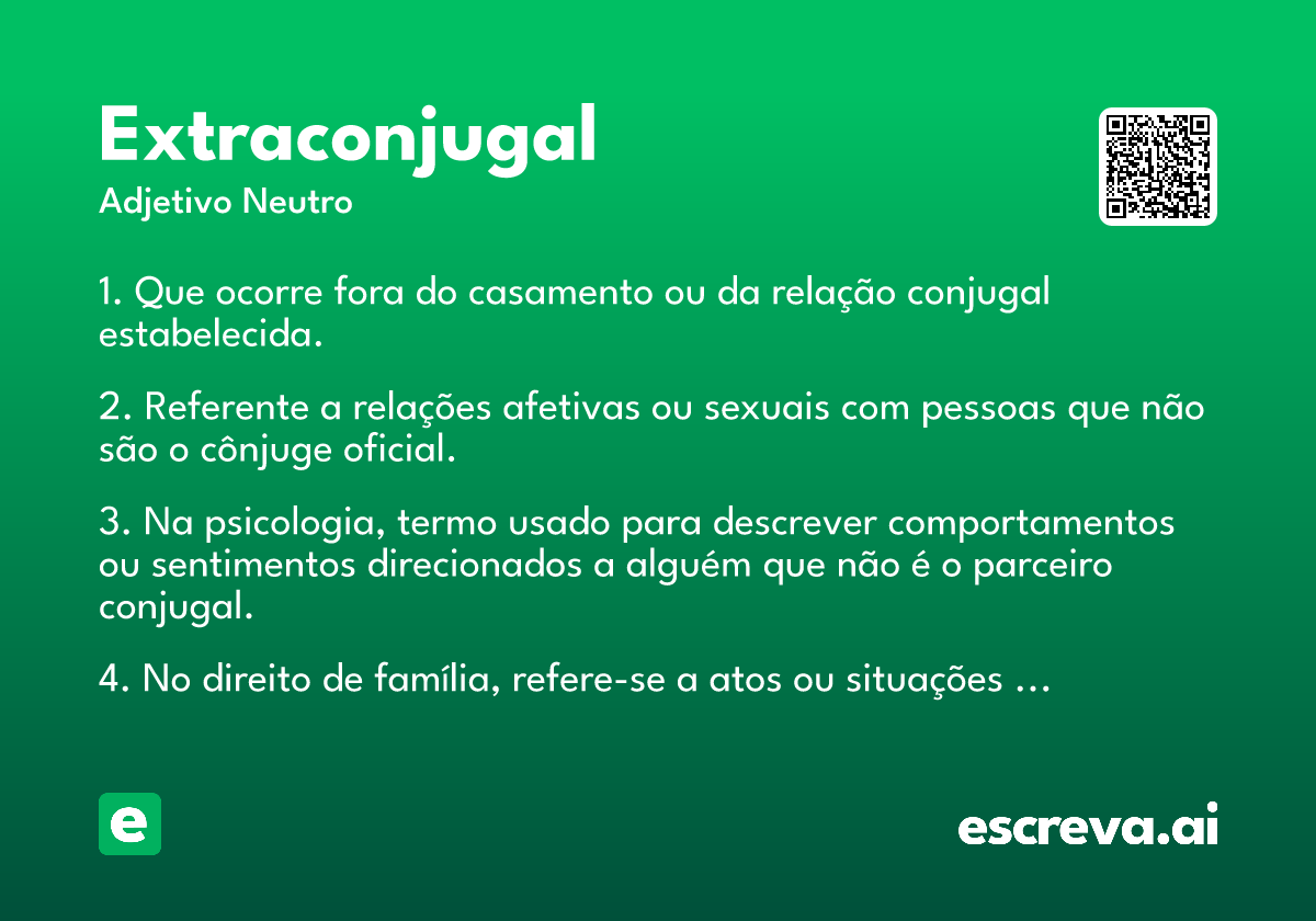 extraconjugal
