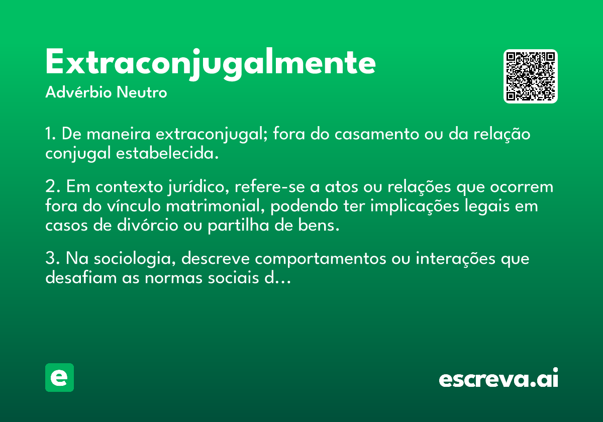 extraconjugalmente