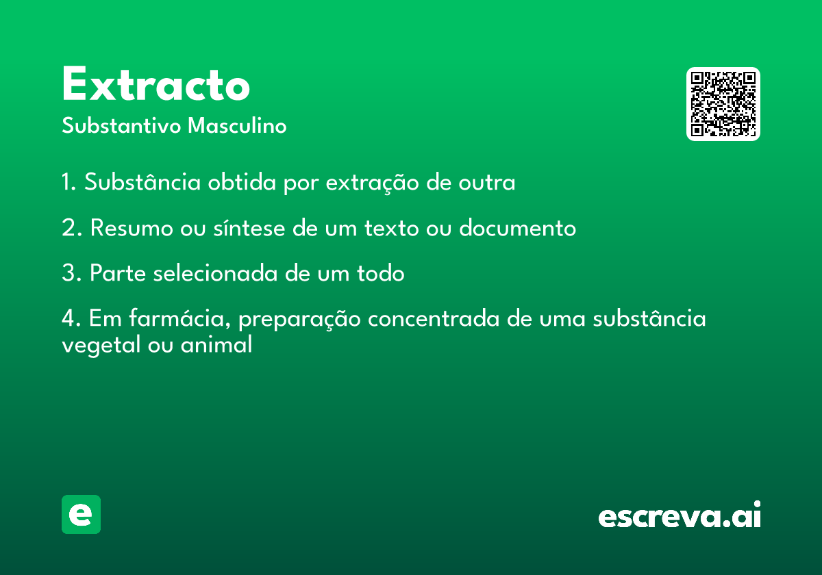 extracto