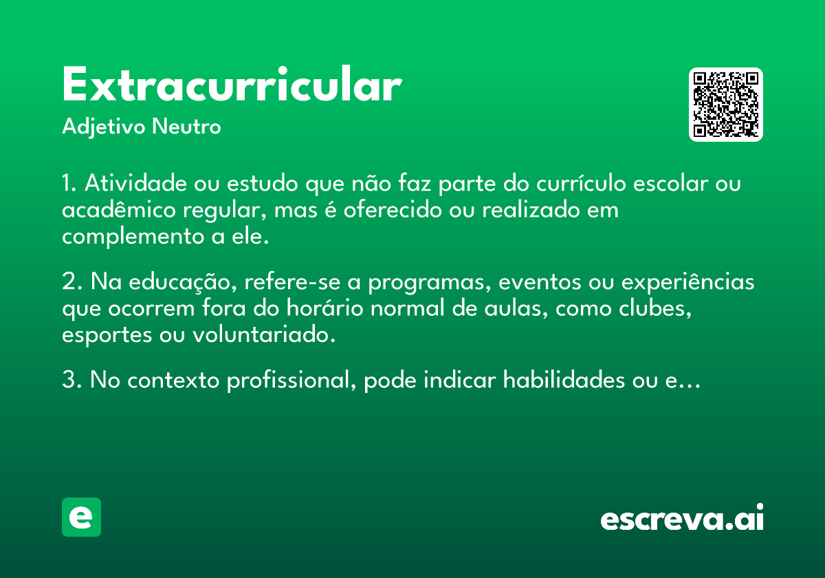 extracurricular