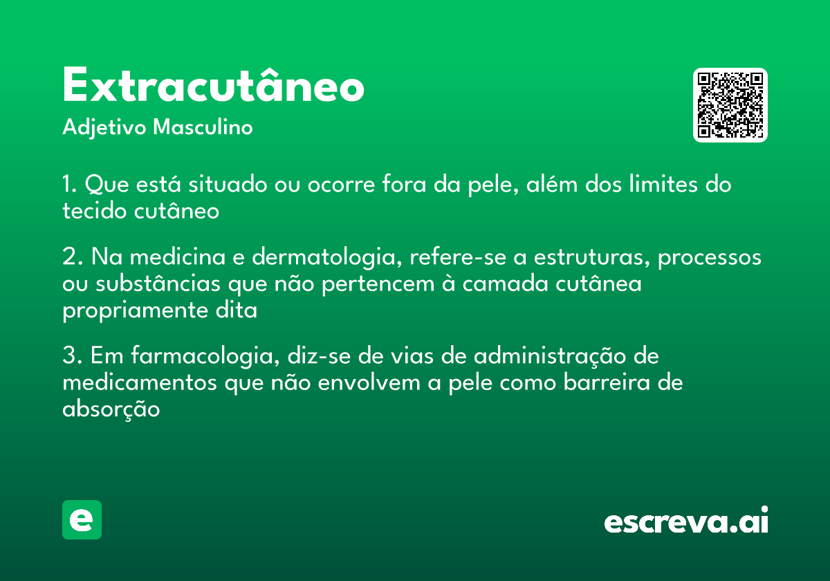 extracutâneo