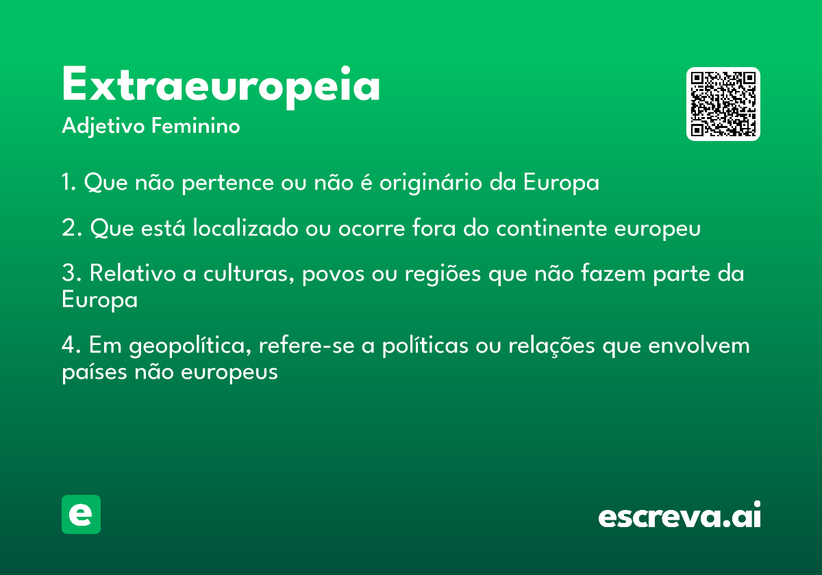 extraeuropeia