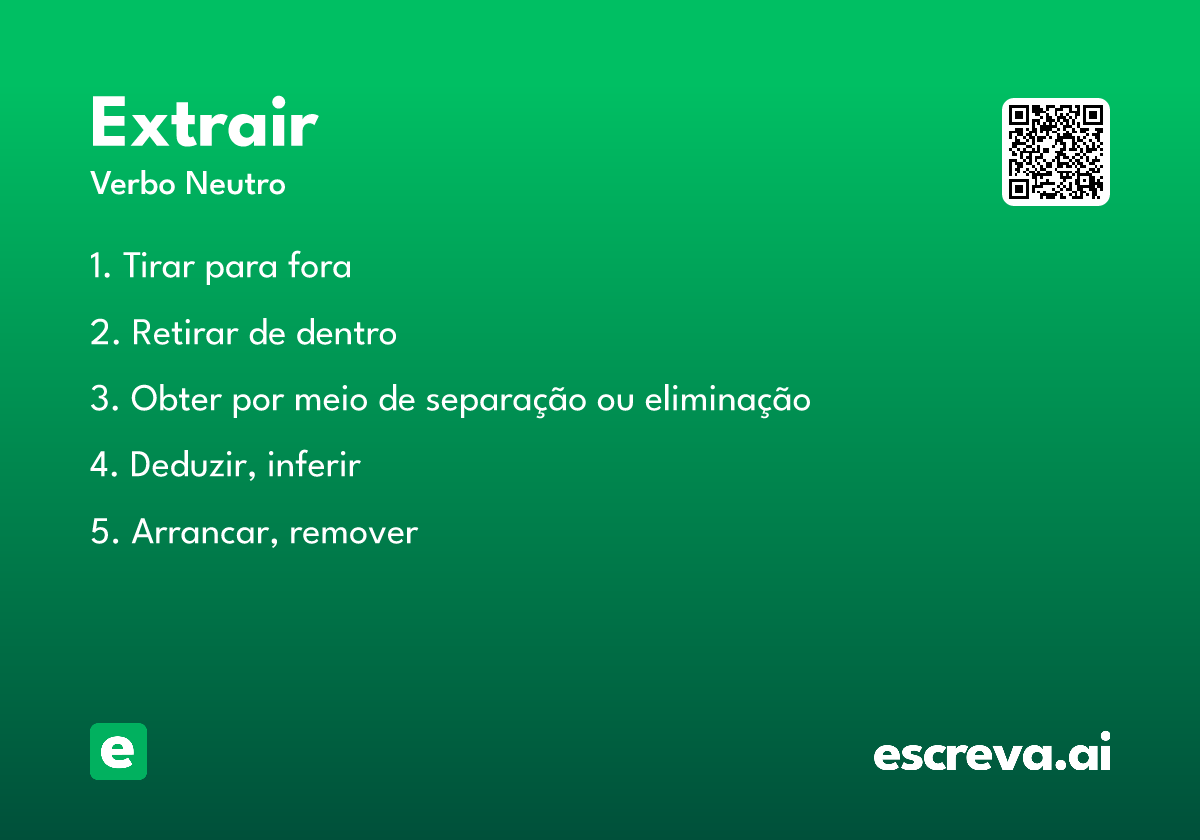 extrair