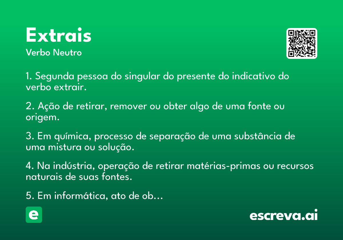 extrais