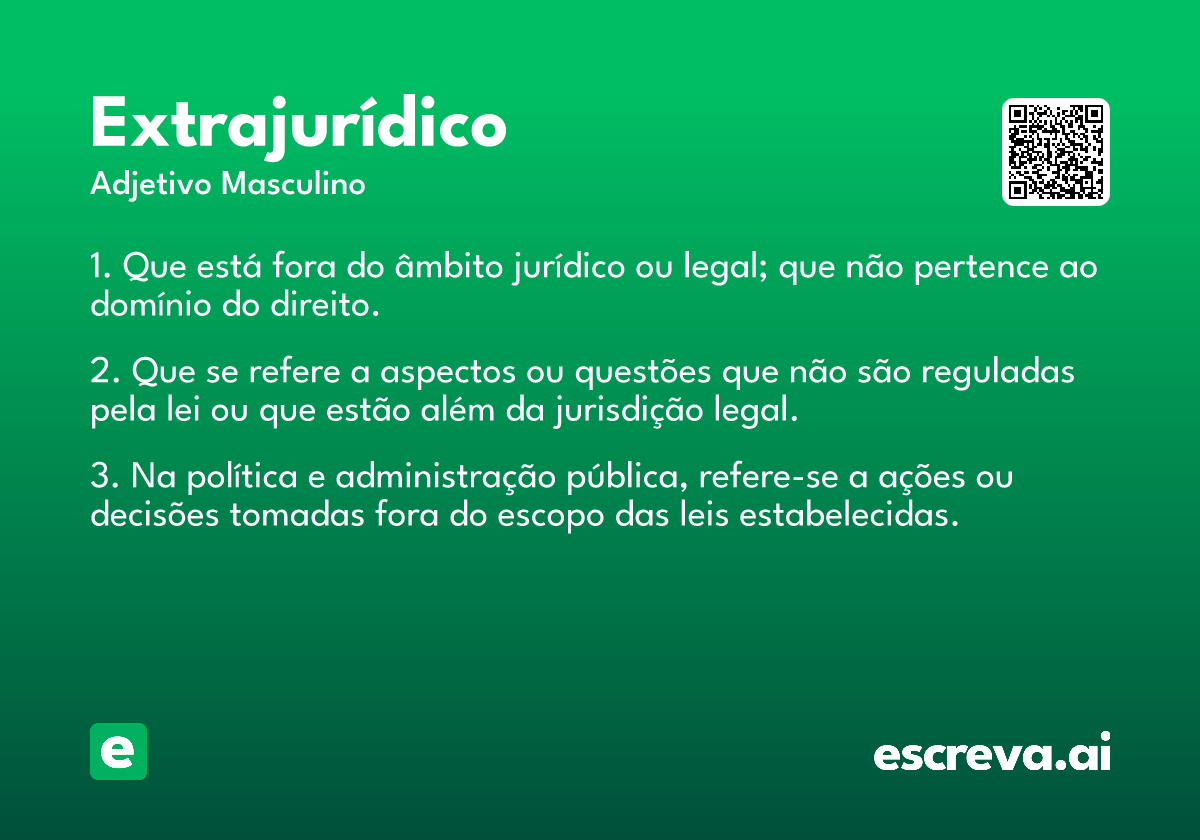 extrajurídico