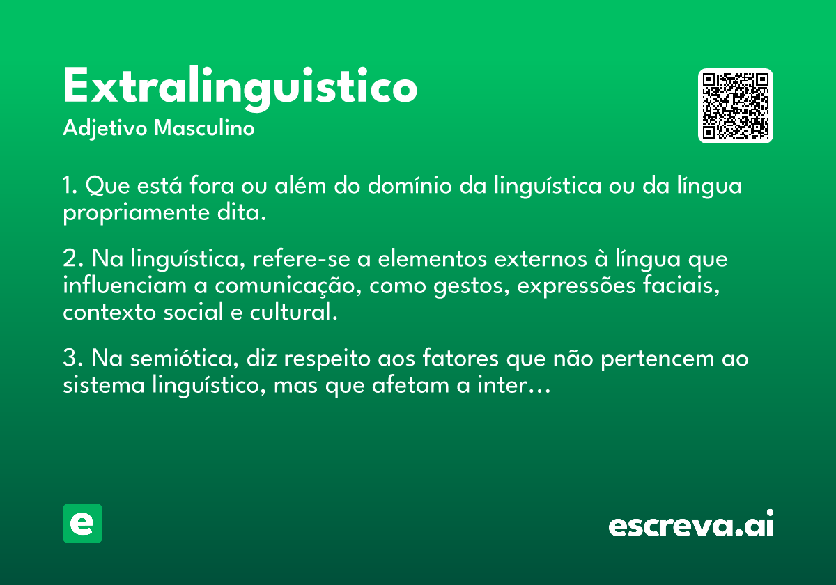 extralinguistico