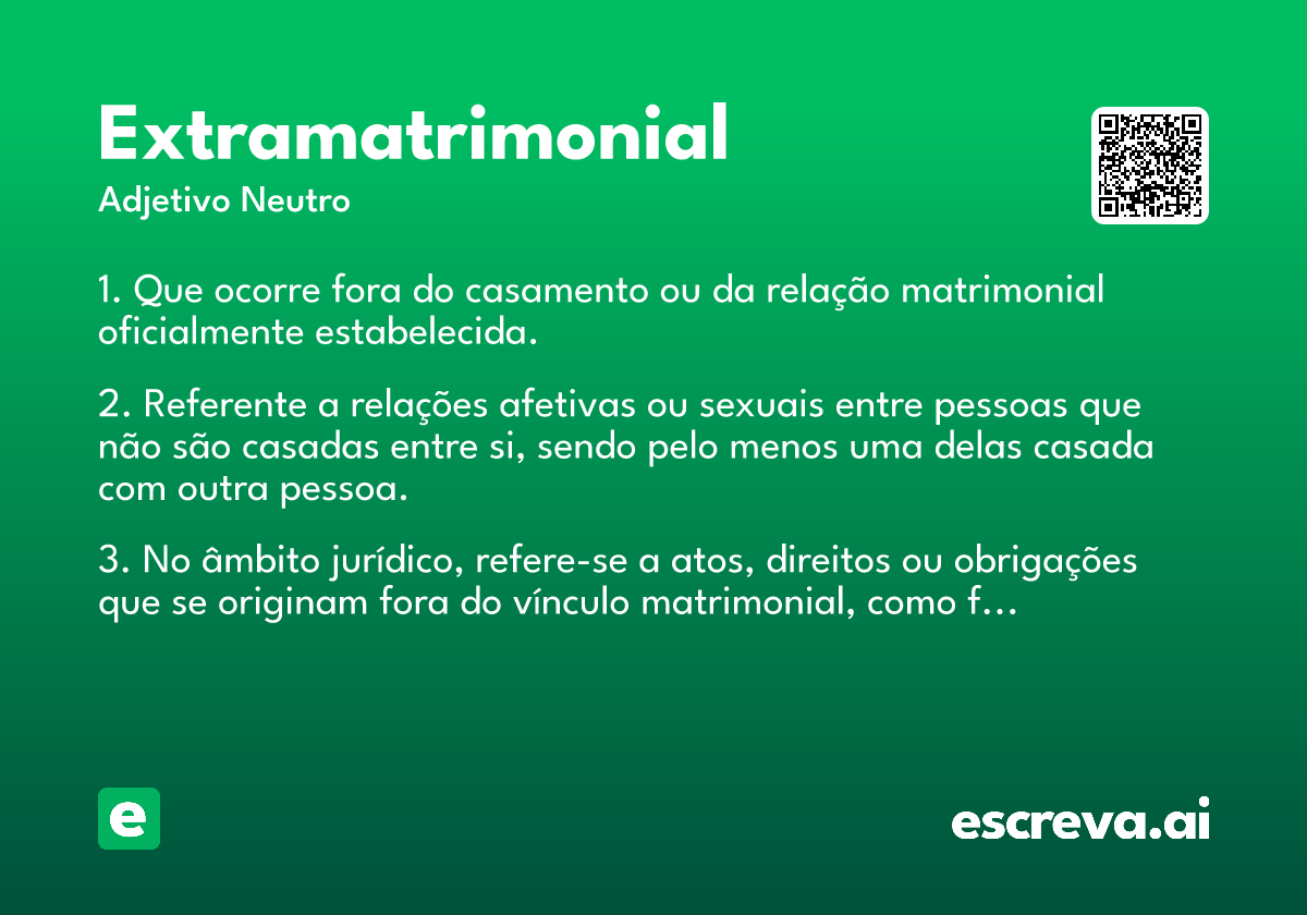 extramatrimonial