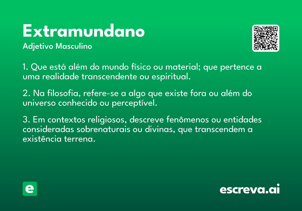 extramundano