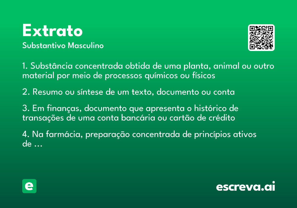 extrato