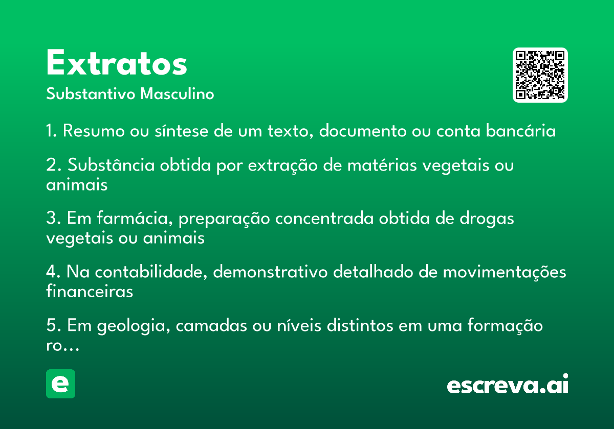 extratos