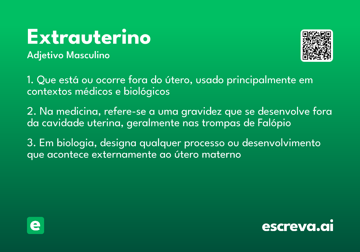 extrauterino