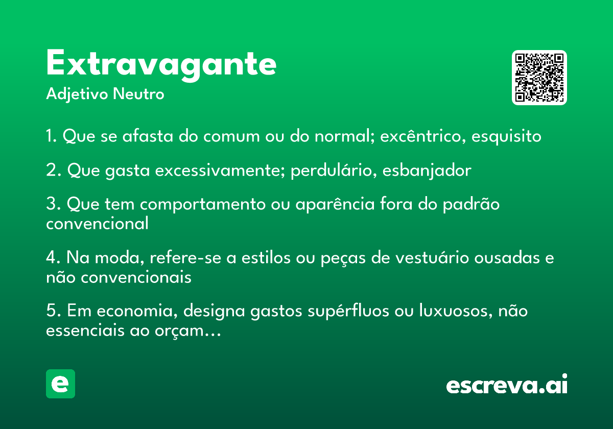 extravagante