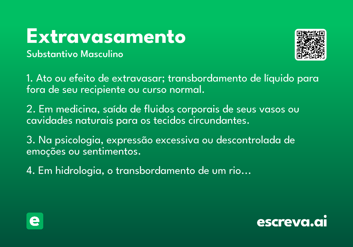 extravasamento