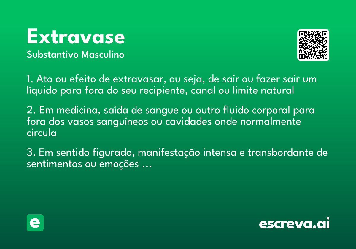 extravase