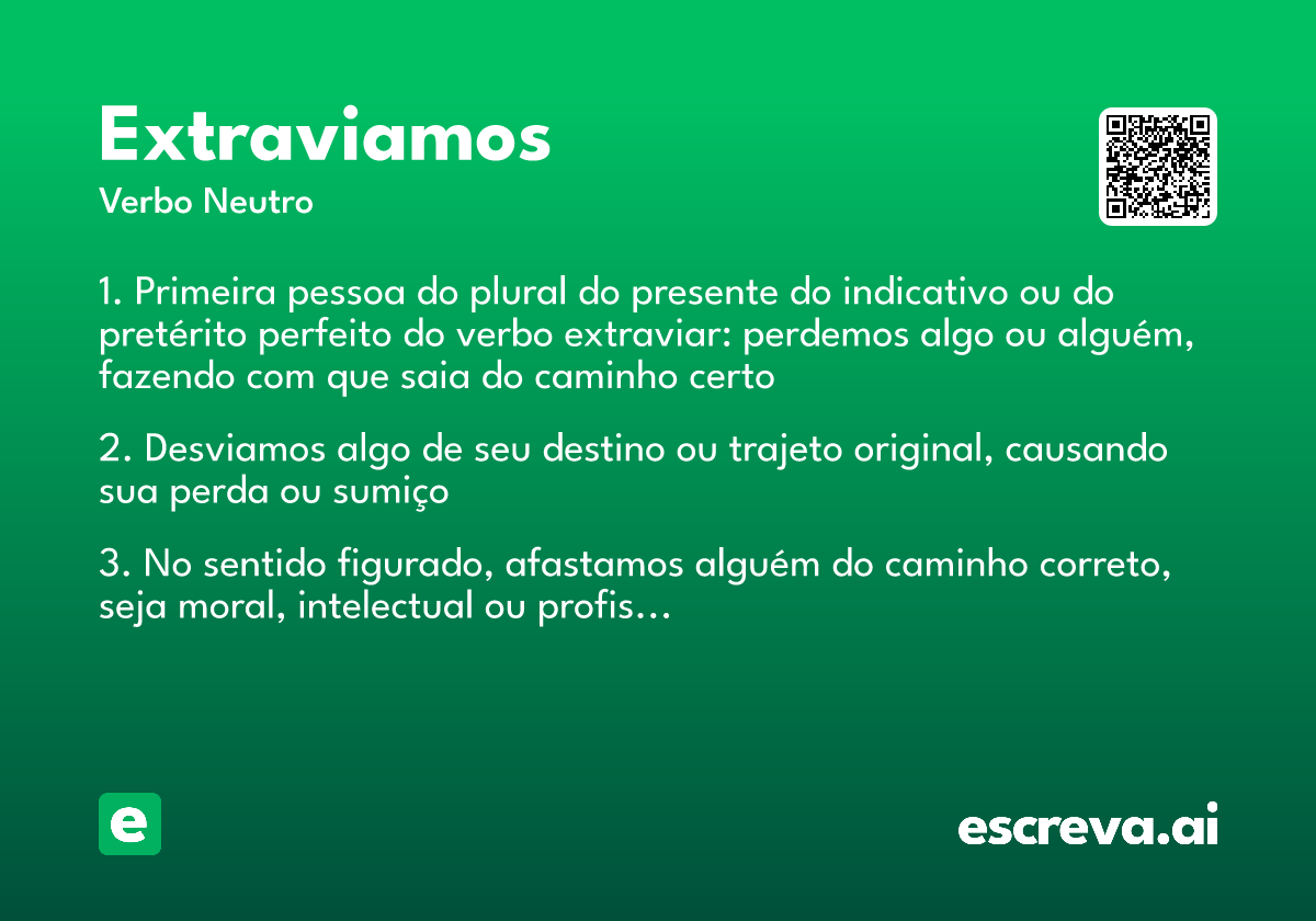 extraviamos