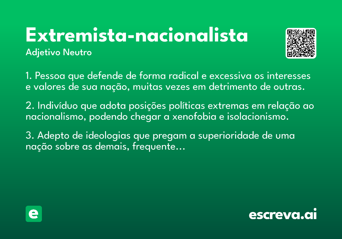 extremista-nacionalista