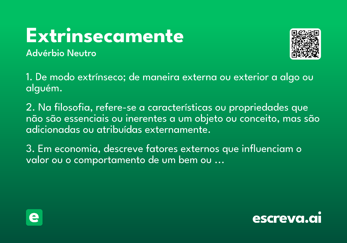 extrinsecamente