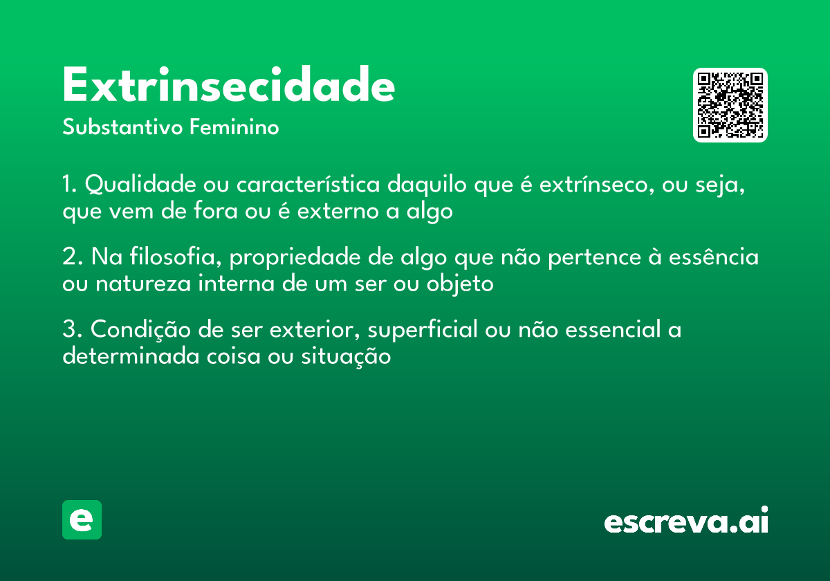 extrinsecidade