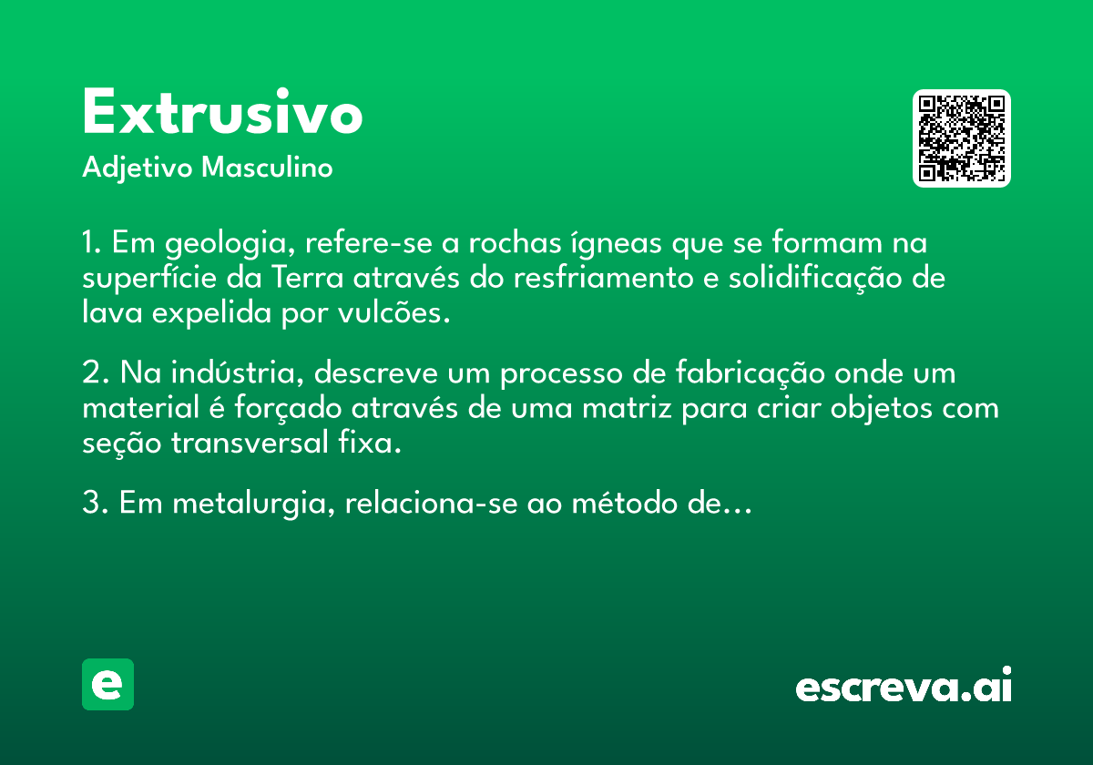extrusivo