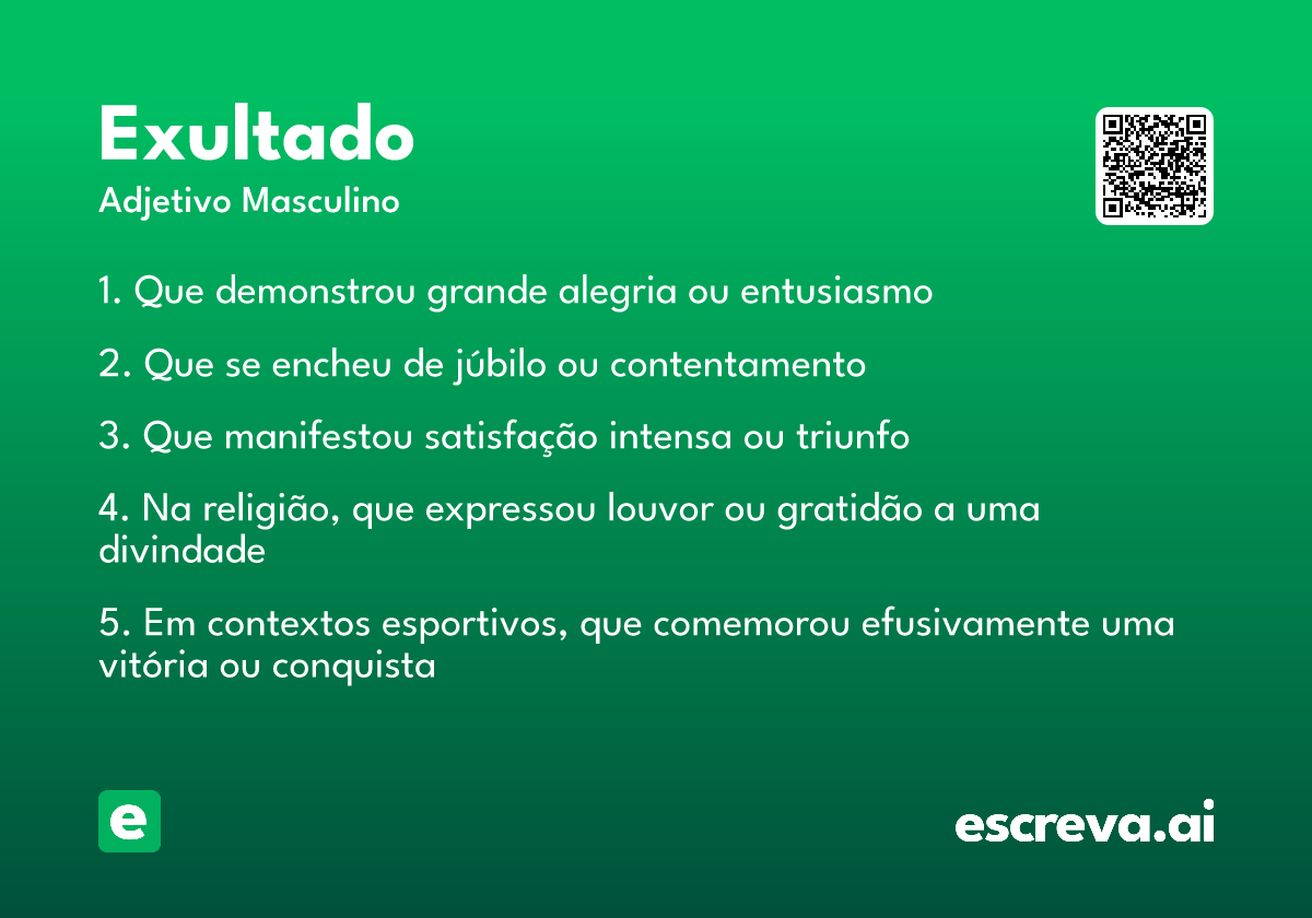 exultado