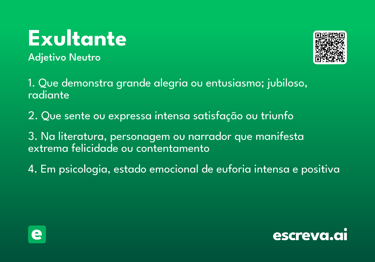 exultante