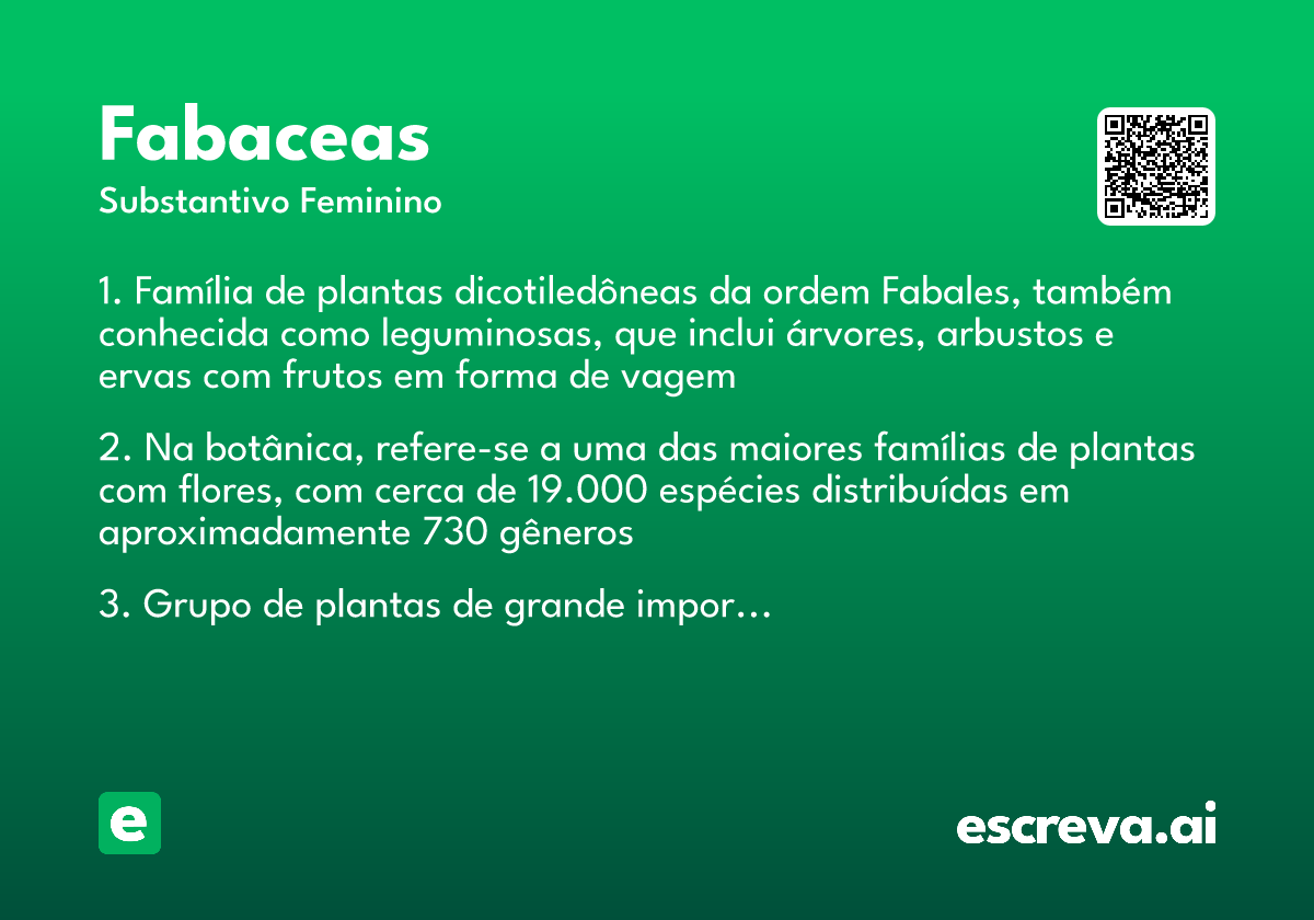 fabaceas