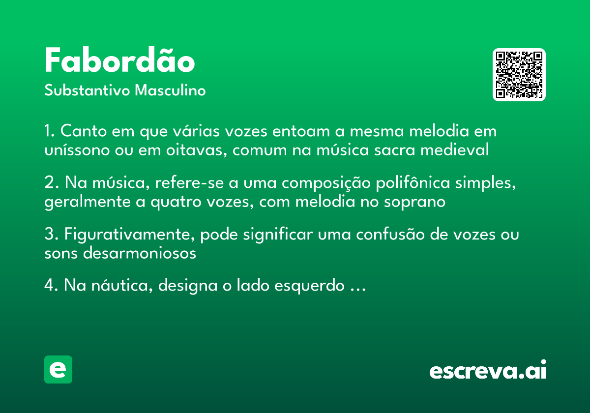 fabordão