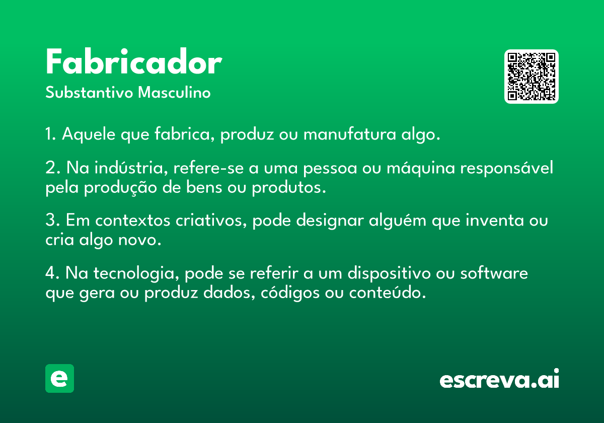 fabricador
