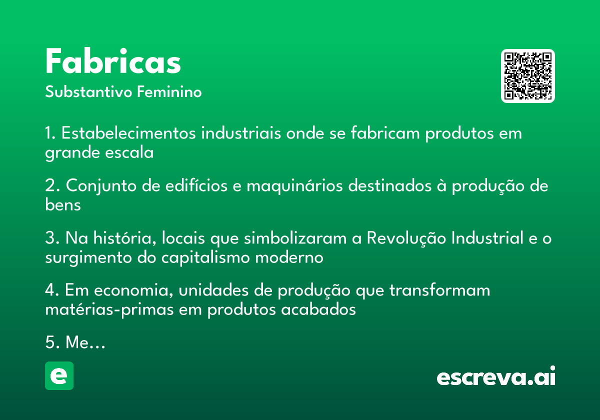 fabricas