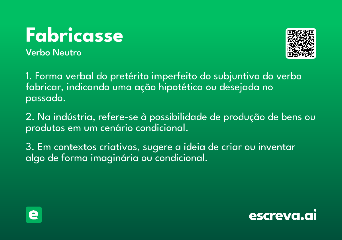 fabricasse
