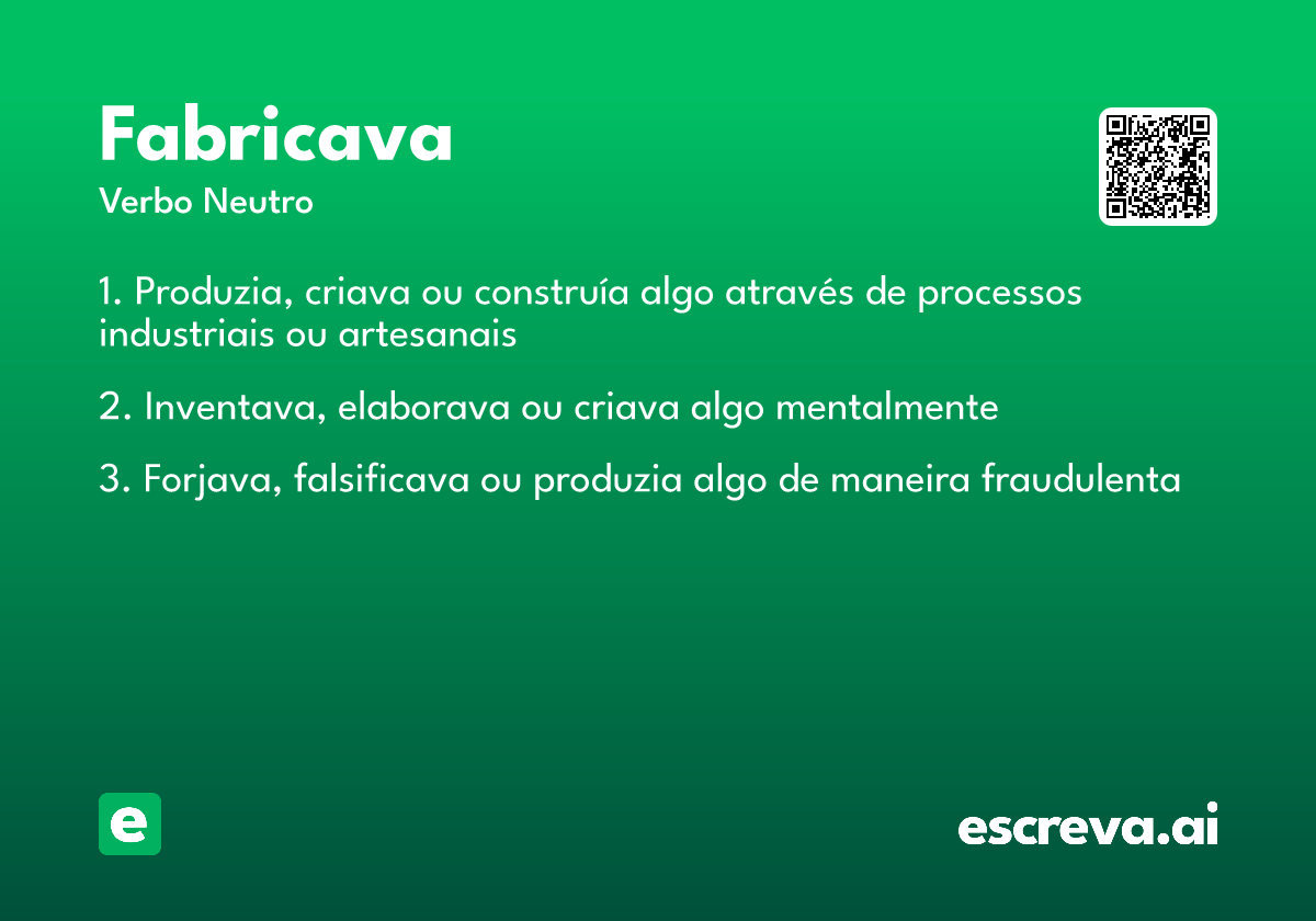 fabricava