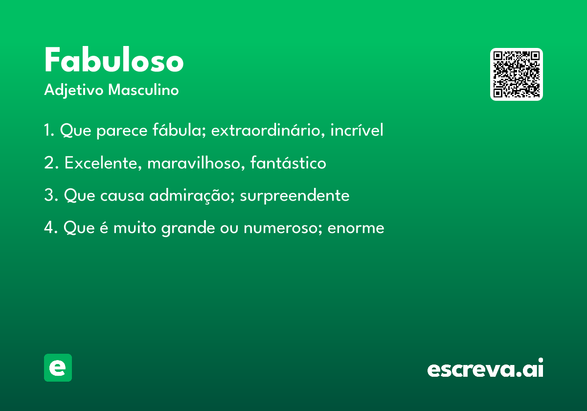 fabuloso