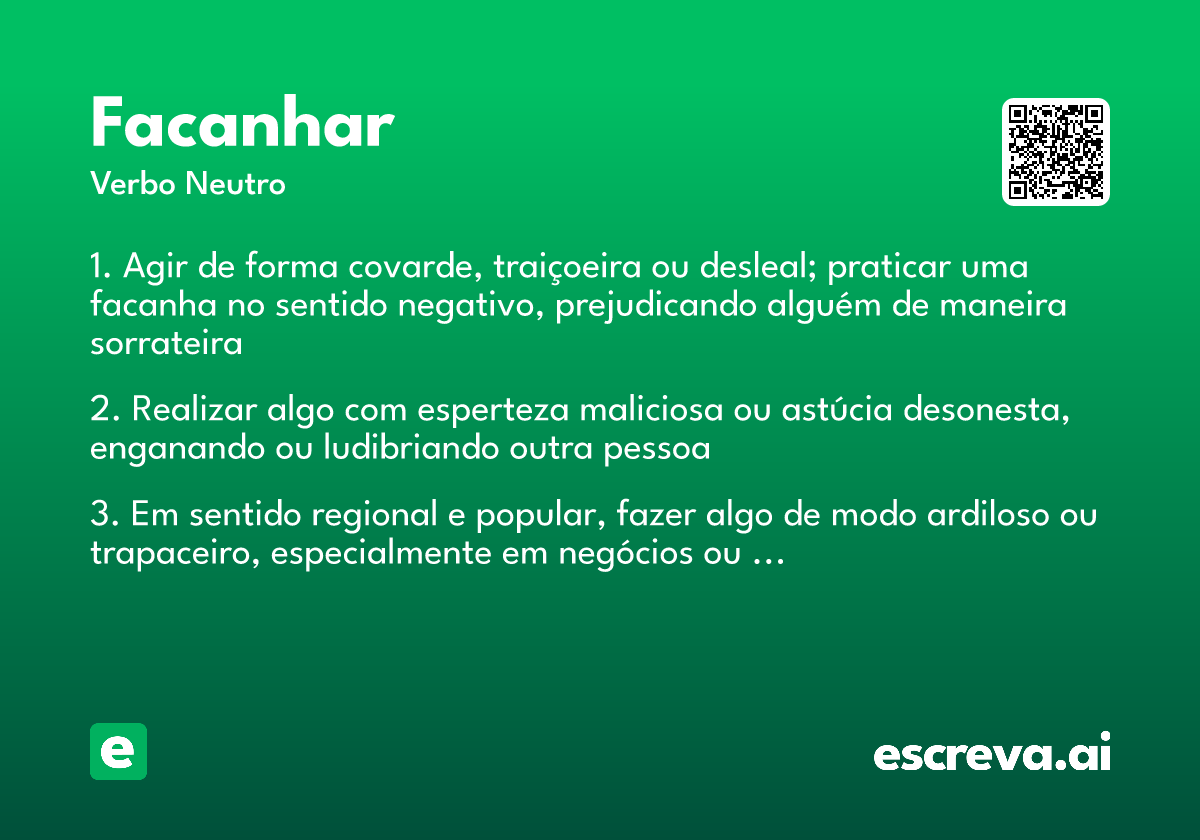 facanhar