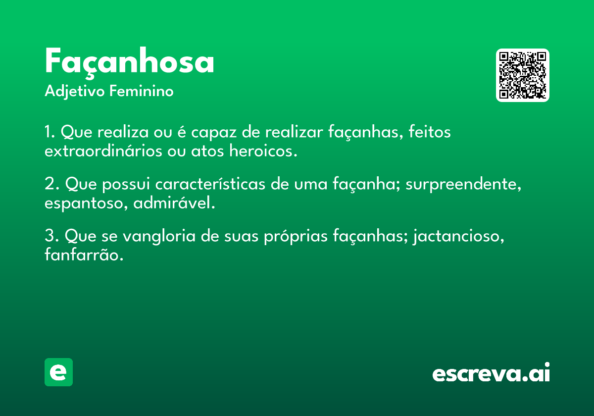 façanhosa