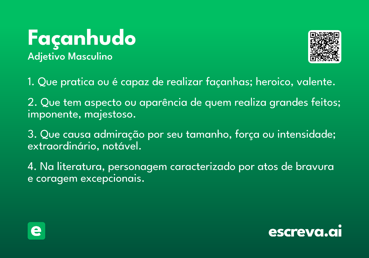 façanhudo