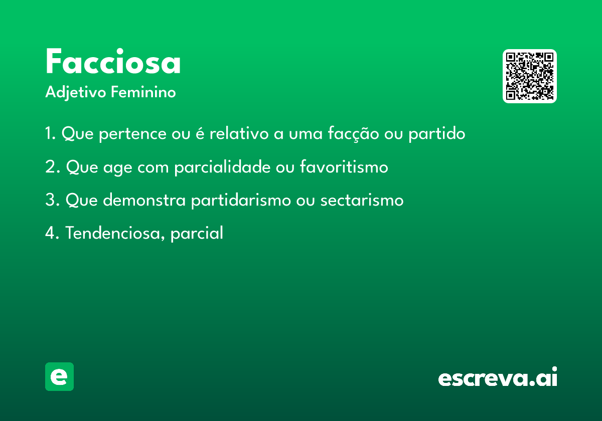 facciosa