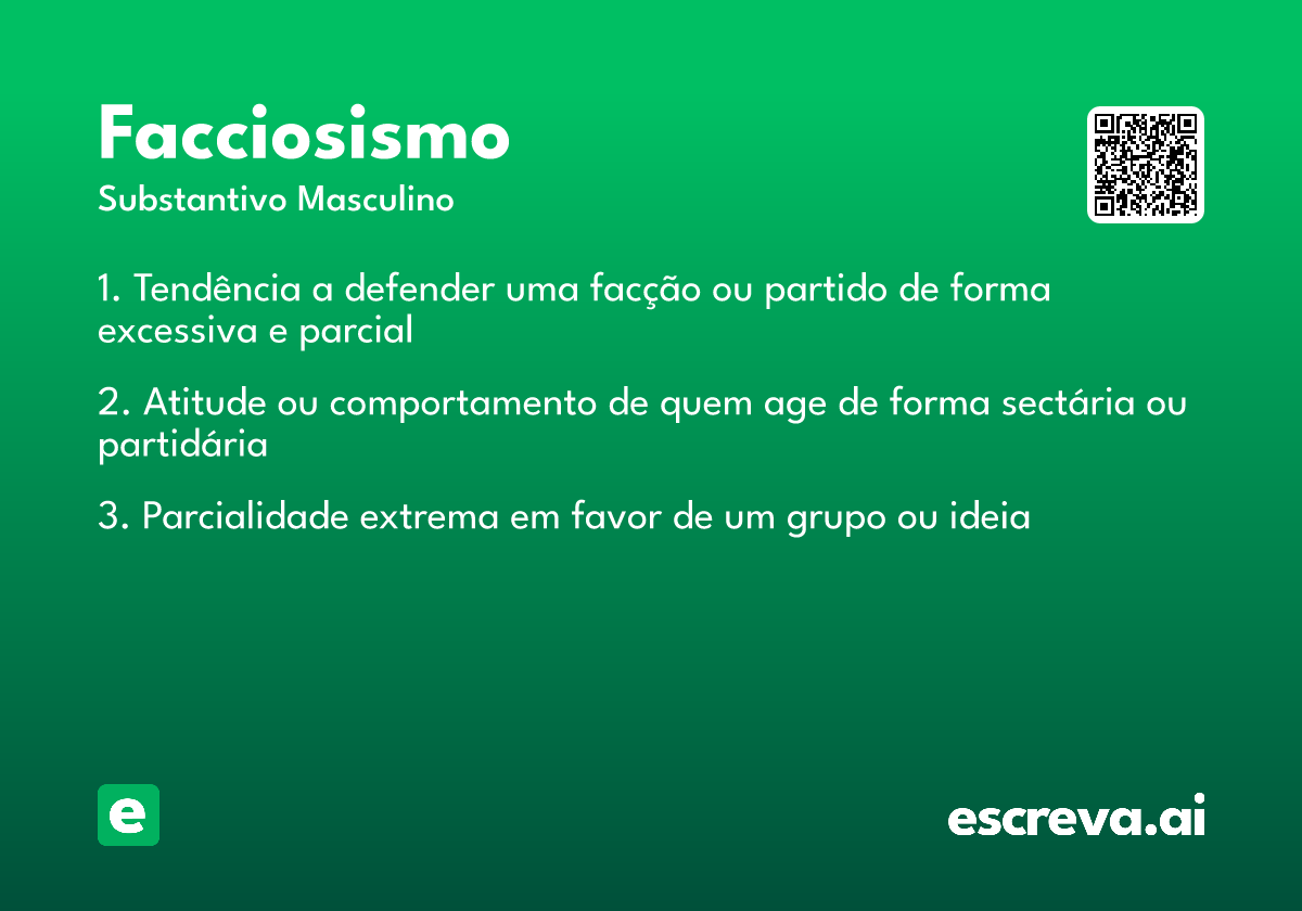 facciosismo