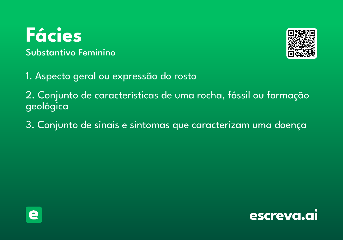 fácies
